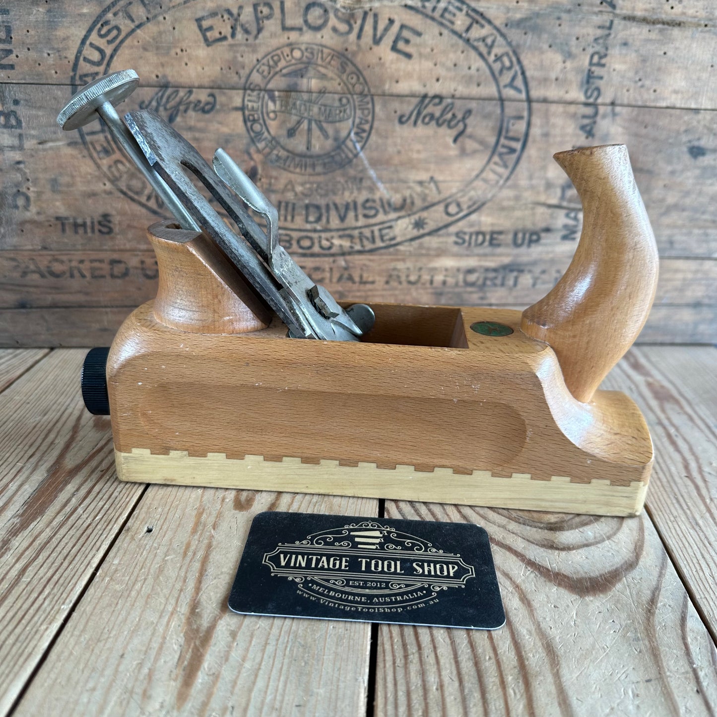 SOLD H1065 Vintage E.C.E. PRIMUS German SMOOTHING PLANE