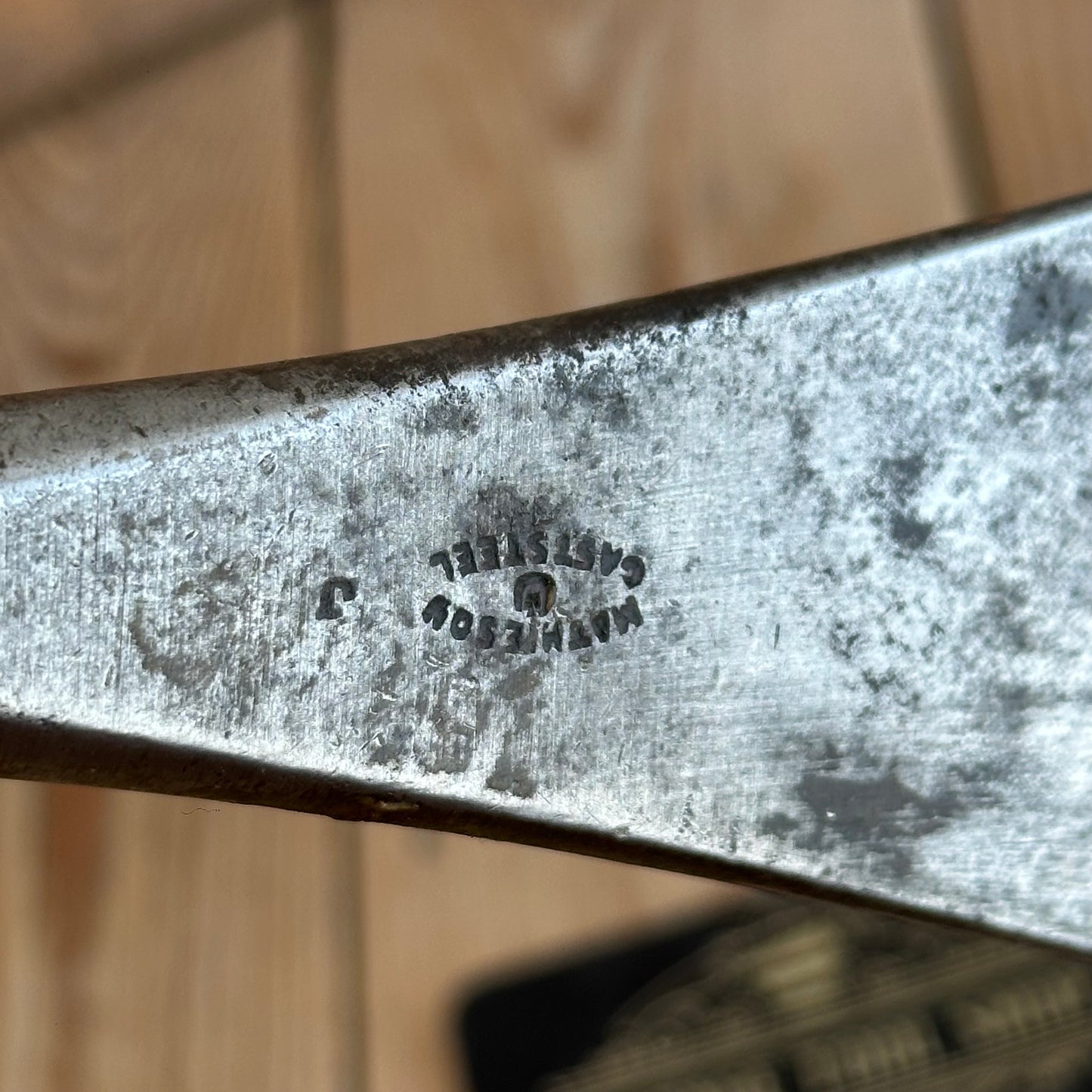 H2278 Vintage MATHIESON CAULKING IRON shipwright tool