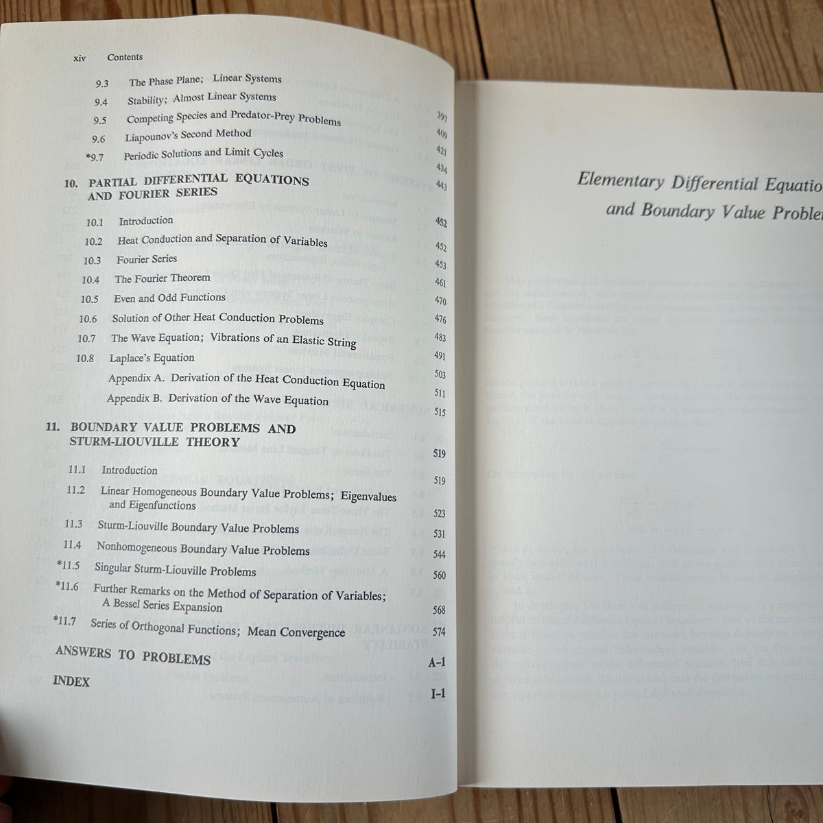 N2006 Vintage 1977 BOOK ELEMENTARY DIFFERENTIAL EQUATIONS and BOUNDARY VALUE PROBLEMS by W.E.Boyce & R.C.DiPrima 3rd edition