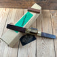 C3 CLEAN! Contemporary Australian HNT GORDON Gidgee CURVED BASE SPOKESHAVE IOB