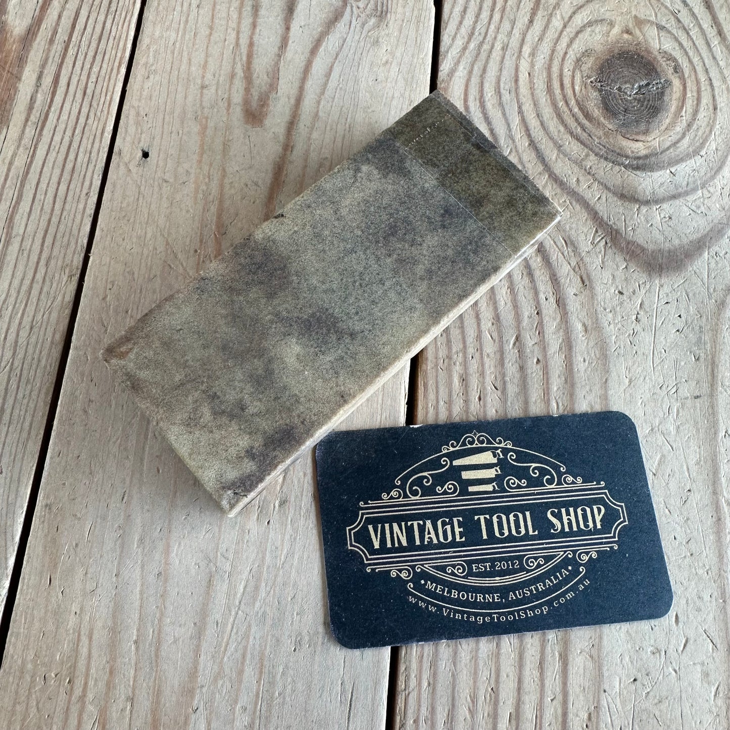 A370 Vintage ARKANSAS WASHITA STONE Natural Sharpening OILSTONE