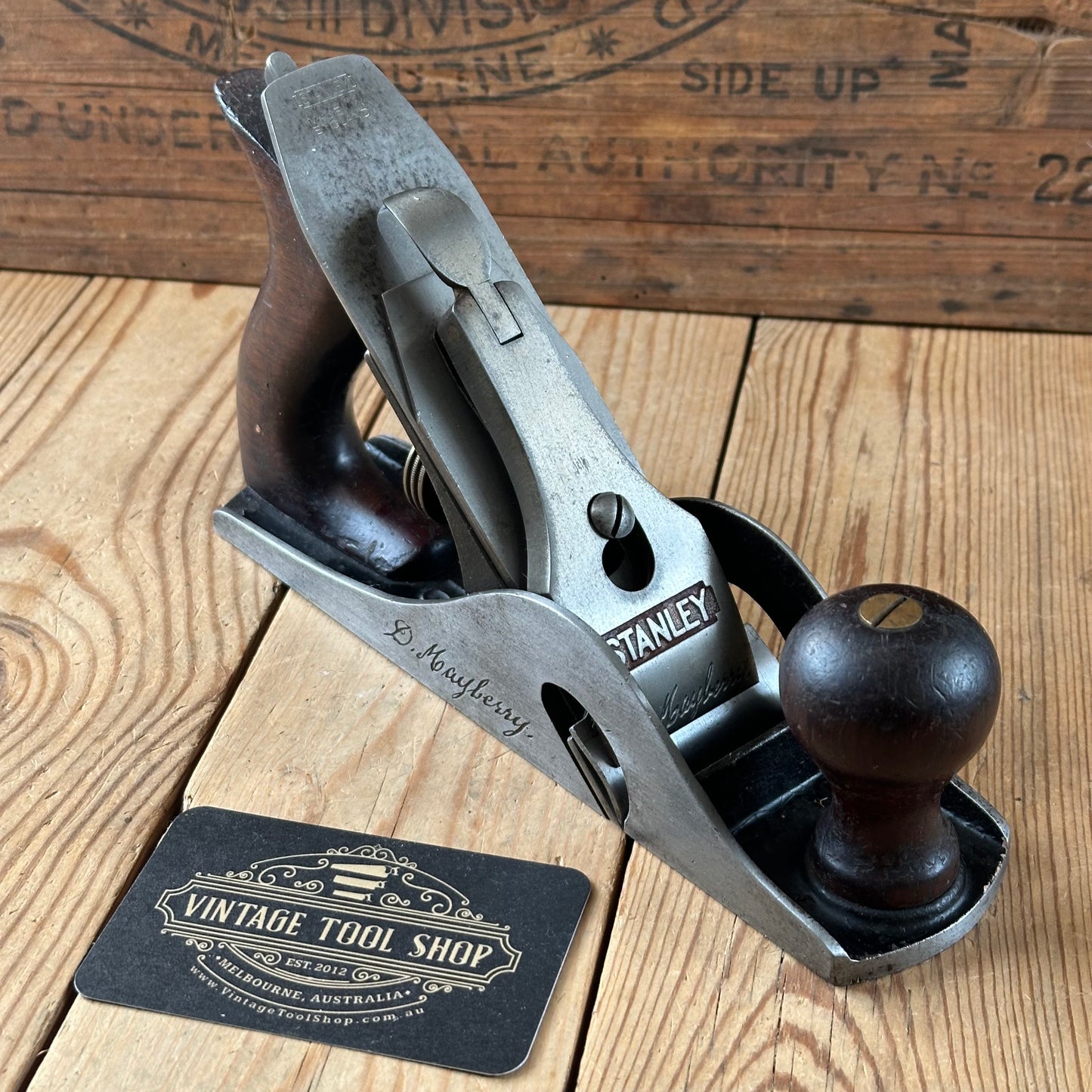 N1823 COOL! Vintage STANLEY USA No.10 & 1/2 Jack Rabbet Rebate PLANE