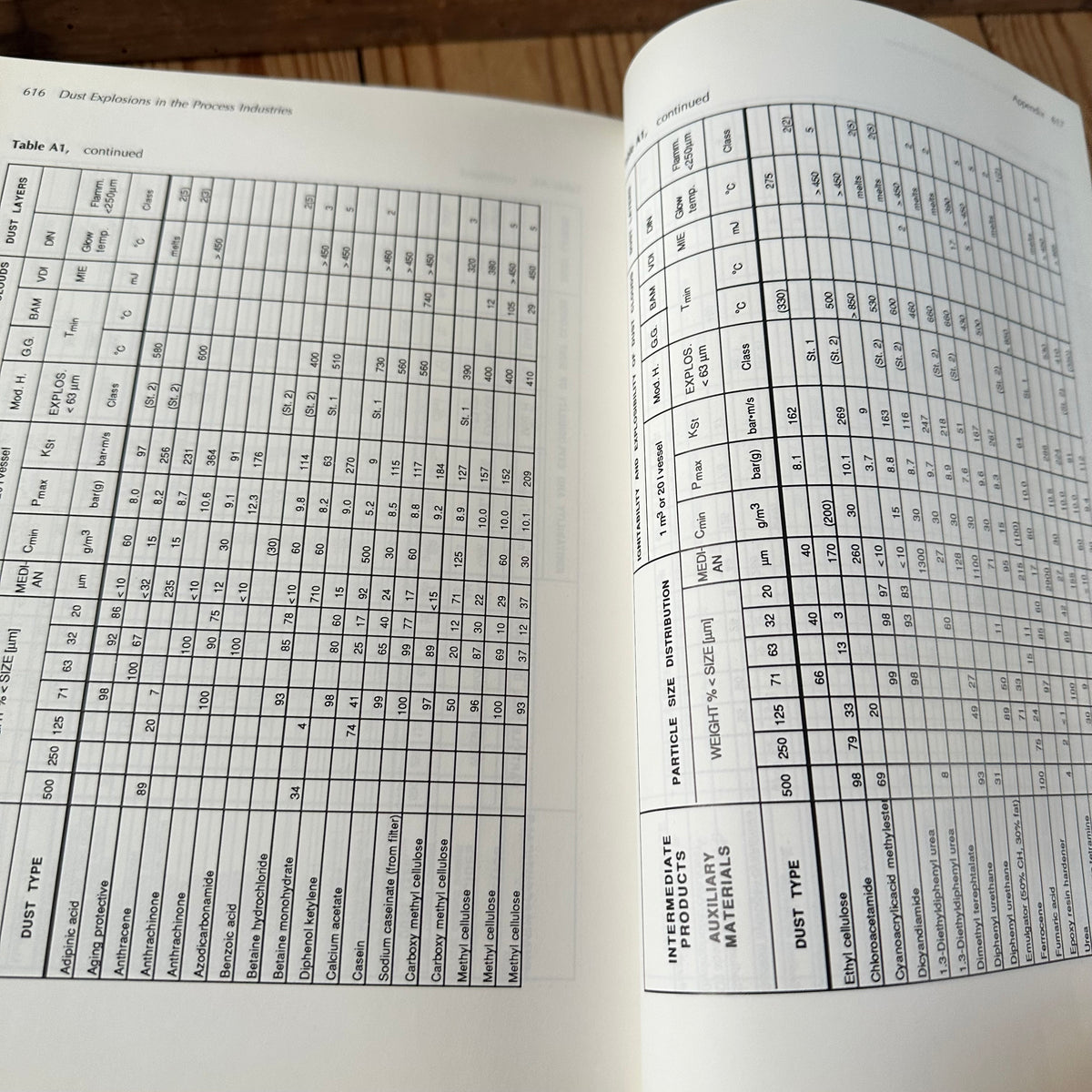 N2045 FASCINATING READING! Vintage BOOK DUST EXPLOSIONS in the PROCESS INDUSTRY 2nd edition by R.K.Eckhoff