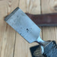 JMB17 NEW! Blacksmith made HAND FORGED high tensile steel CHISEL handmade genuine leather SHEATH. Made by BONESAW