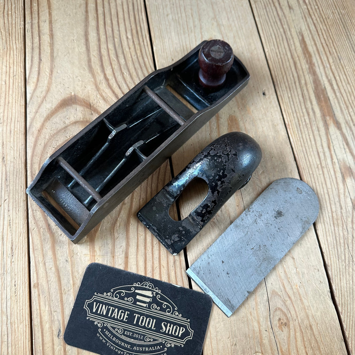 H2586 Vintage STANLEY England No.130 double ended BLOCK PLANE