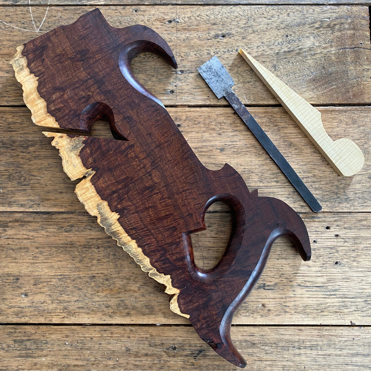 HSP5 One of One HERITAGE SAWS Melbourne GIDGEE Rebate plane “Cut Along the Dotted Line”