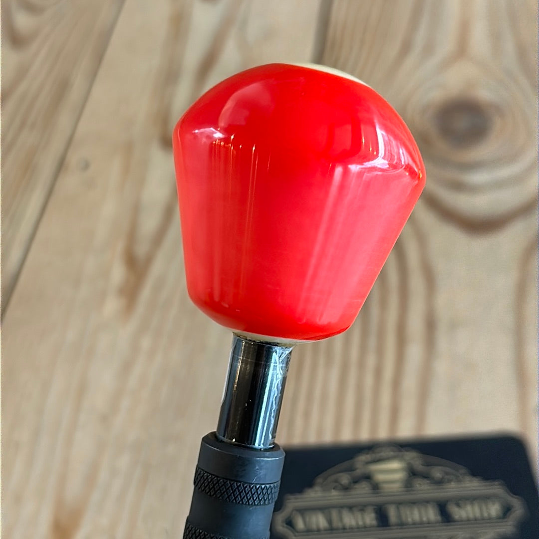 TR154 Repurposed Red No.3 POOL BALL HEX TIP DRIVER by Tony Ralph