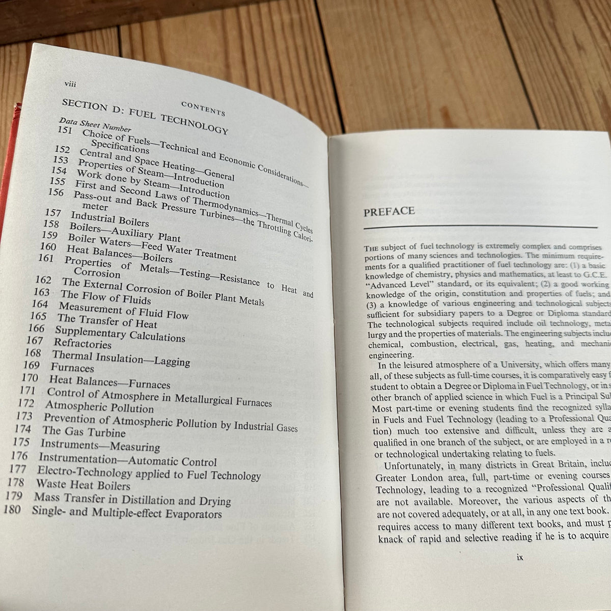 N2050 Vintage BOOK FUELS and FUEL TECHNOLOGY Vol 1 A Summarised Manual by W.Francis