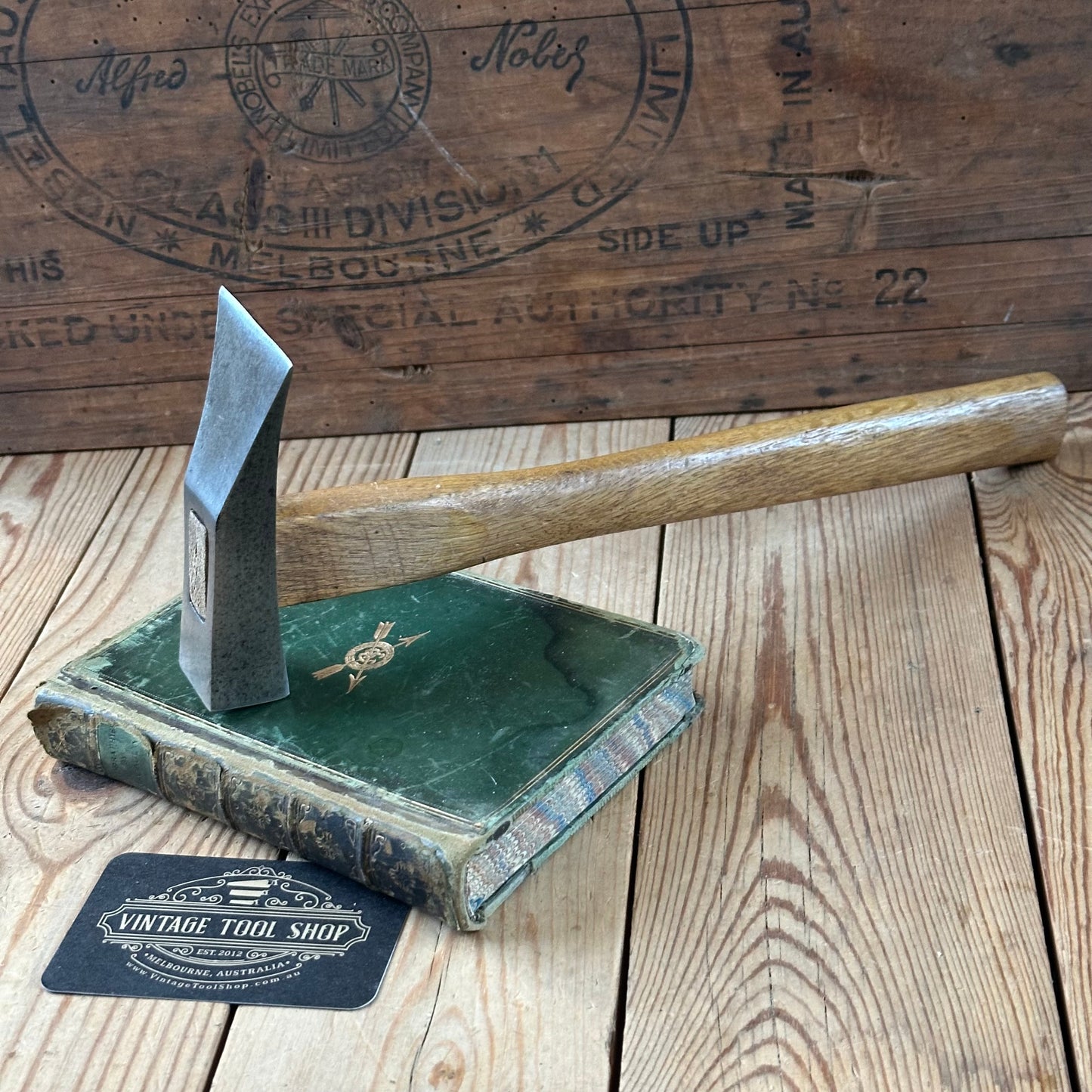N1859 Vintage ADZE HAMMER Carving
