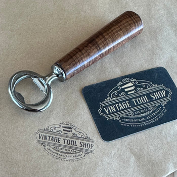 SOLD VDS2 NEW! Melbourne made BRIGALOW wooden handle BOTTLE OPENER