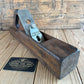 N1230 Vintage AUSTRALIAN MADE RARE BERGS wooden RAZEE PLANE