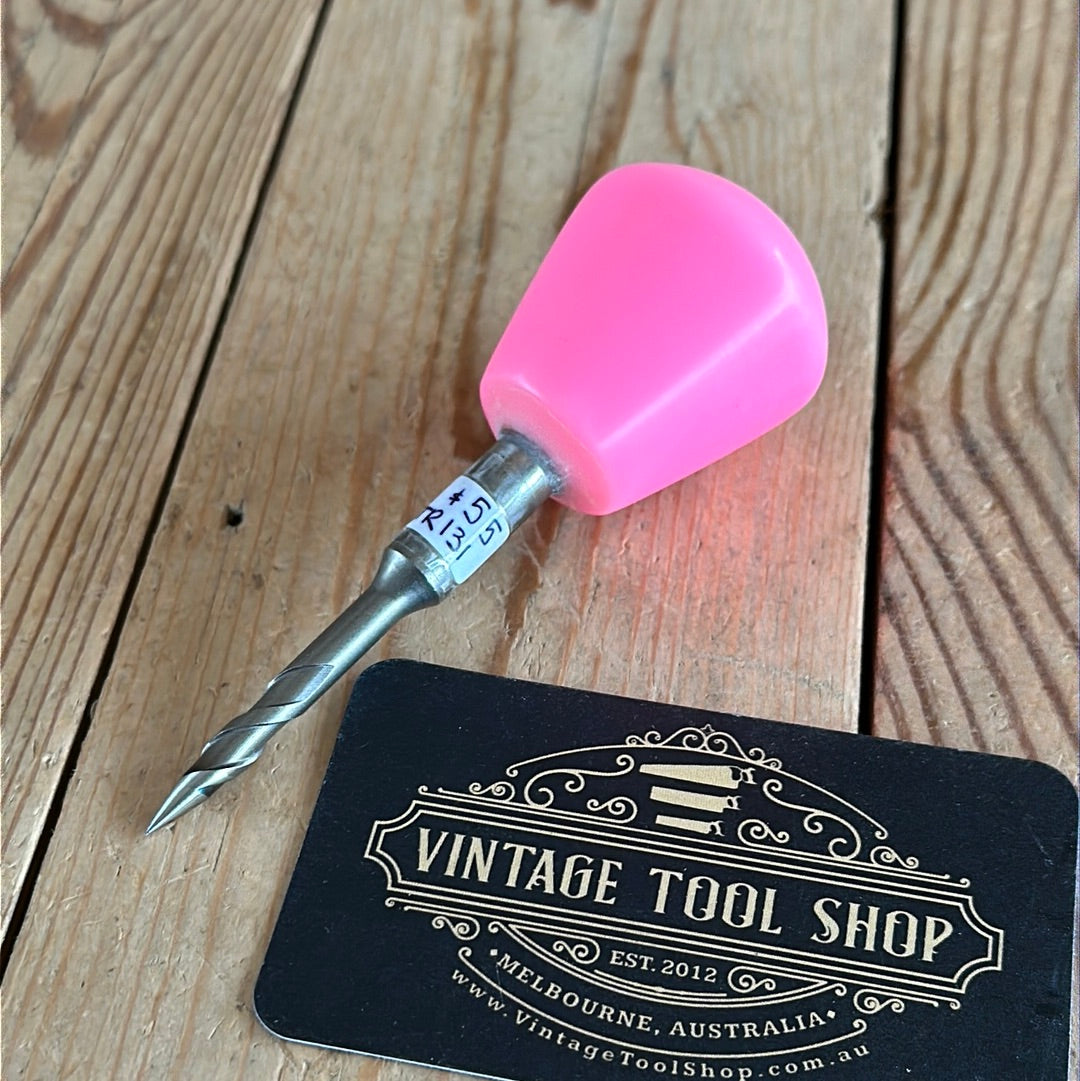 TR131 Repurposed hot BARBIE PINK POOL BALL awl by Tony Ralph