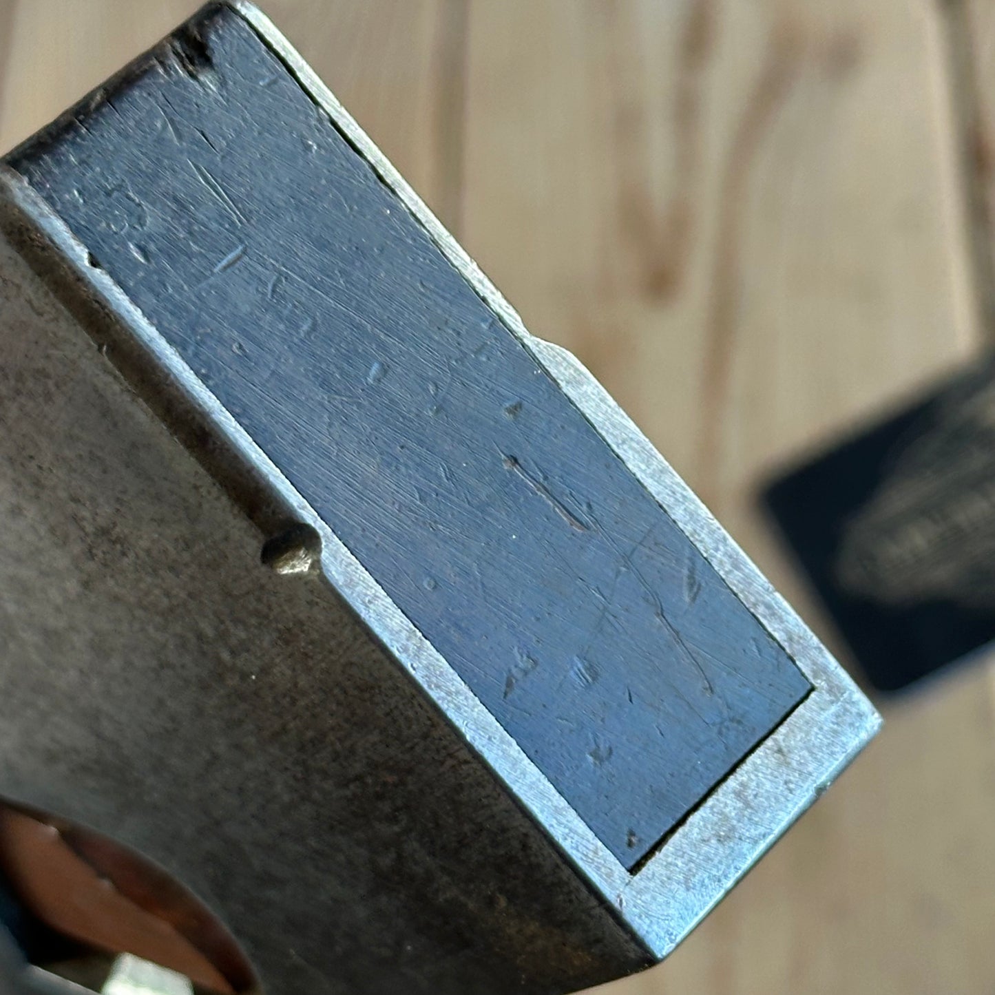N1924 Antique Iron & MAHOGANY INFILL Shoulder PLANE