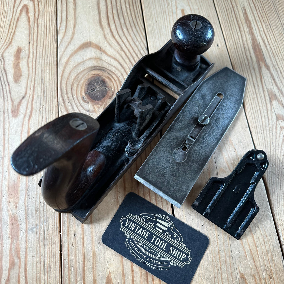 T5584 Antique 1907-1918 STANLEY USA No.104 Liberty Bell PLANE