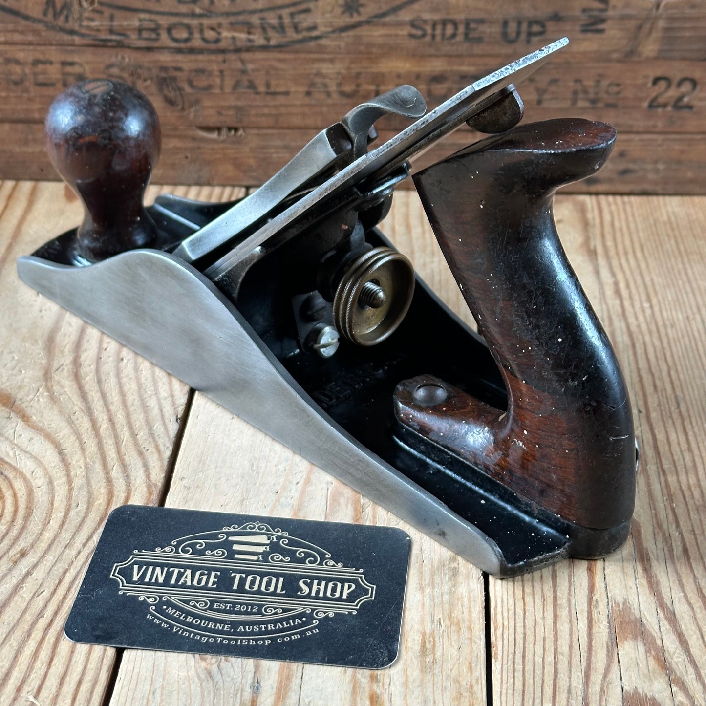 N1821 Vintage STANLEY CANADA No.4 1/2 Sweetheart era 1921-35 smoothing PLANE