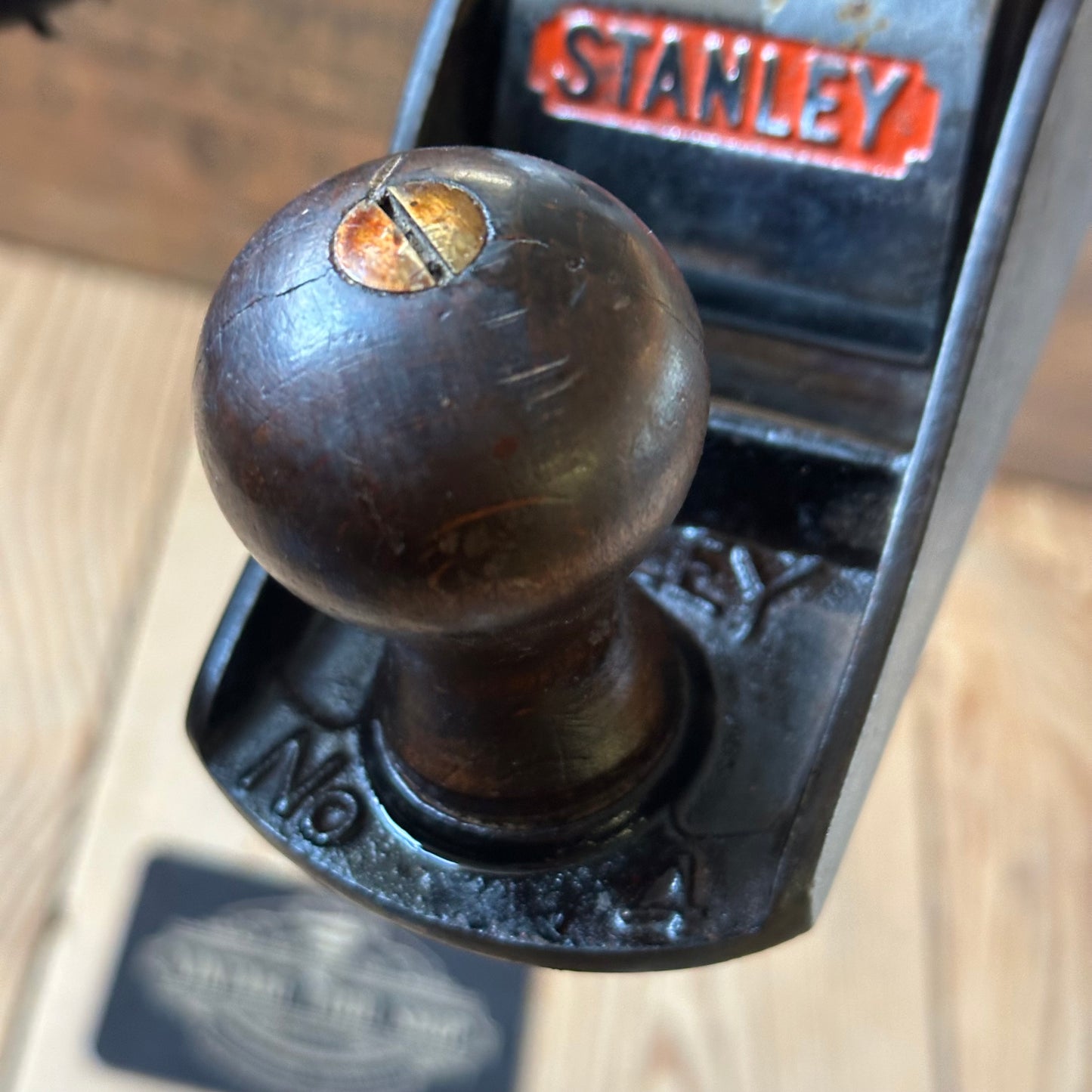 N1789 Vintage STANLEY England No.4 PLANE