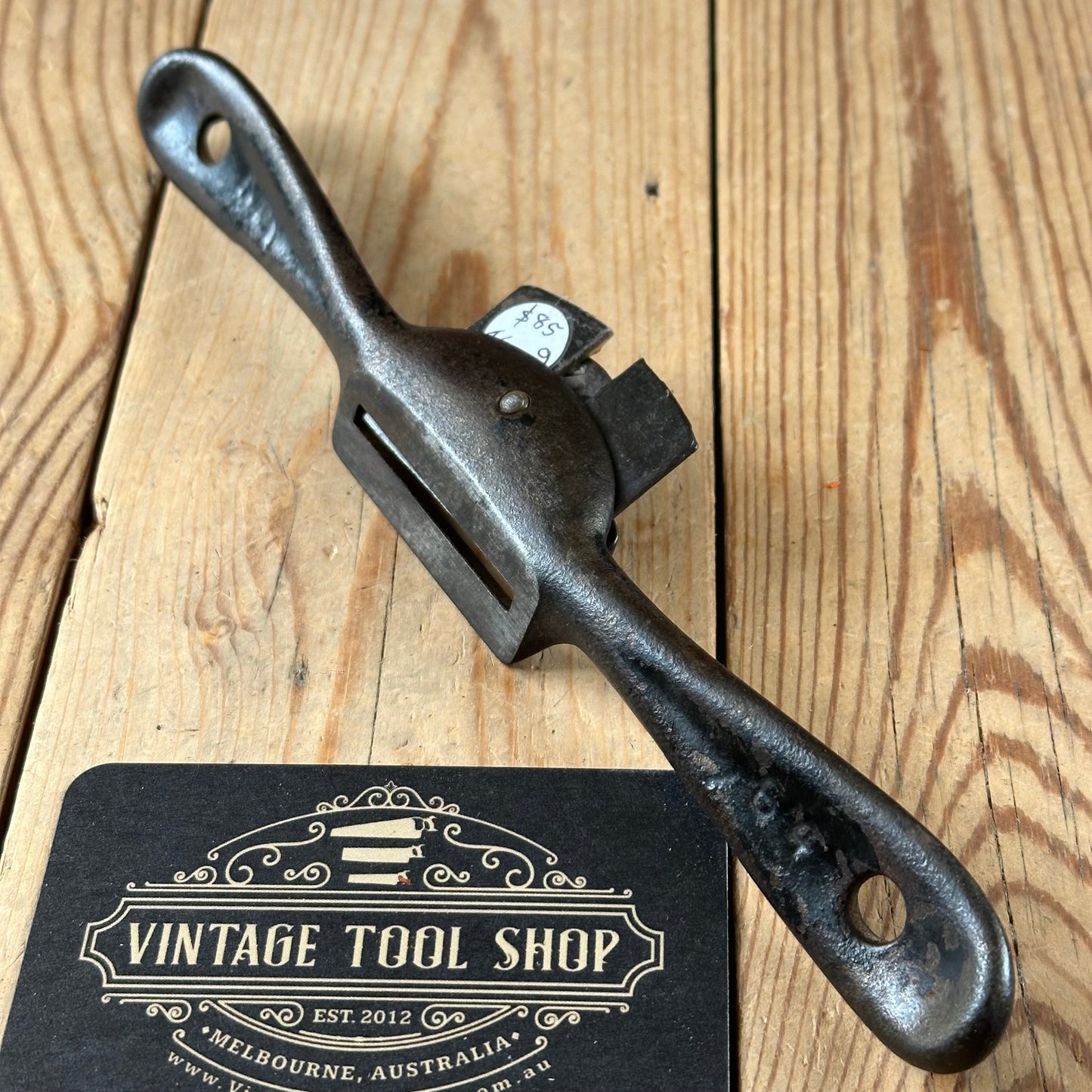 N1809 Vintage STANLEY USA No.64 Flat Base SPOKESHAVE spoke shave