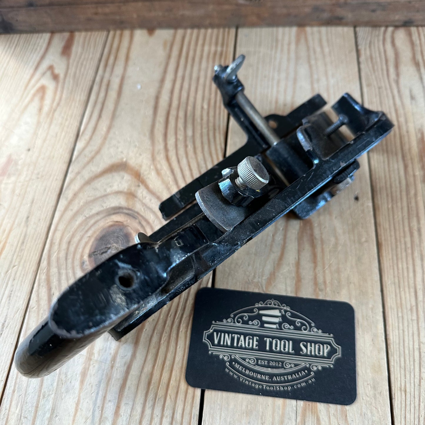 H2555 CLEAN! Vintage STANLEY England No.78 Duplex RABBET rebate plane