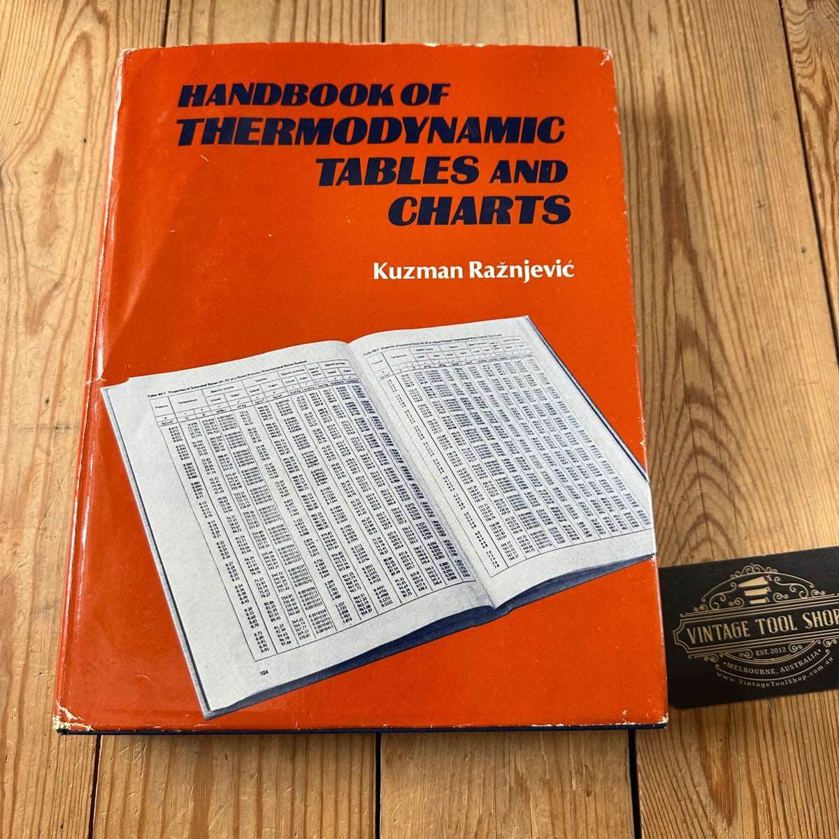 XBN118 Vintage BOOK Handbook of THERMODYNAMIC TABLES and CHARTS by K.Raznjevic