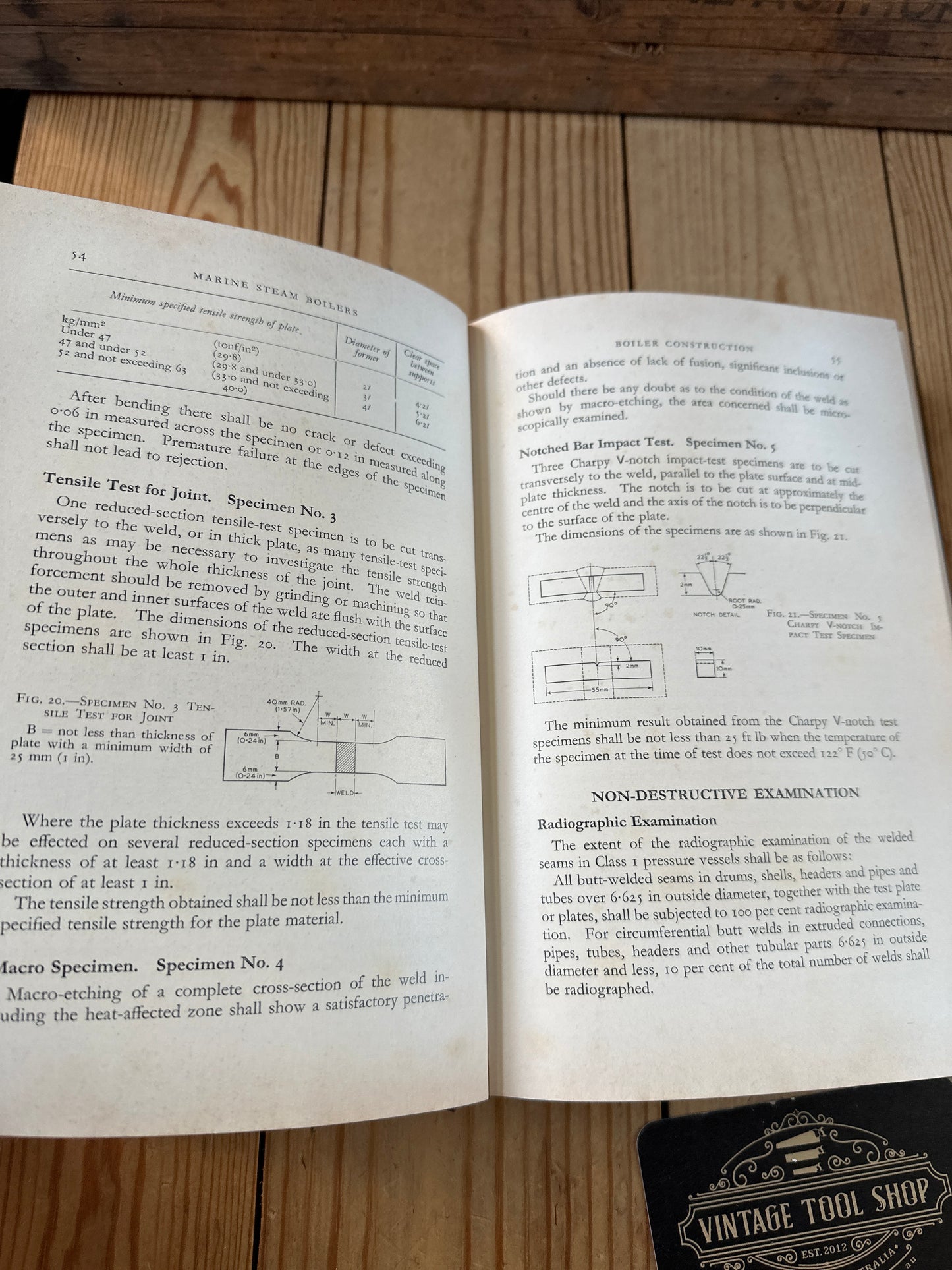 XBN35 Vintage 1970 Marine Steam Boilers 3rd edition BOOK by J.H.Milton