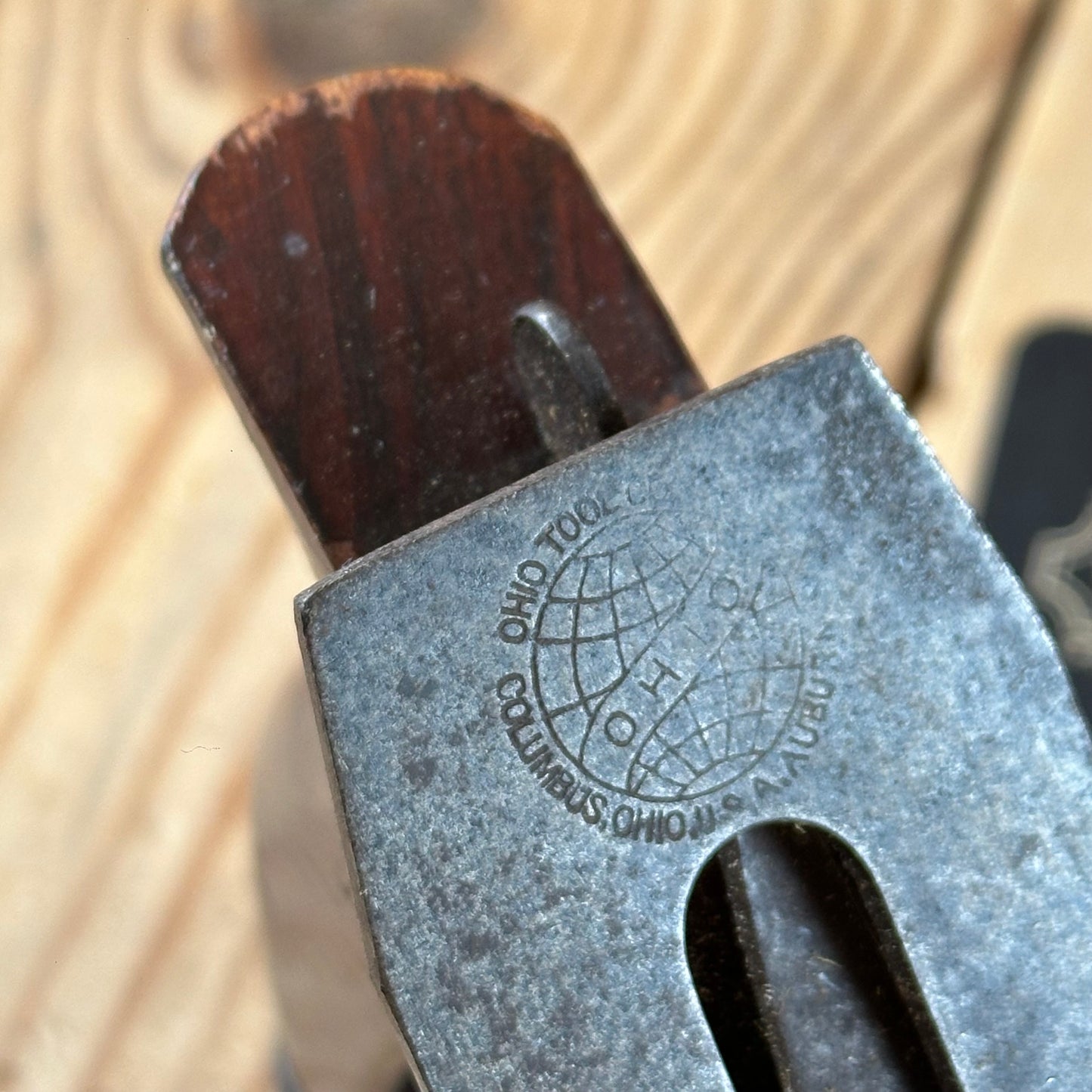 H2558 RARE! Vintage OHIO Tool Co USA No:10 & 1/2 Rabbet REBATE PLANE