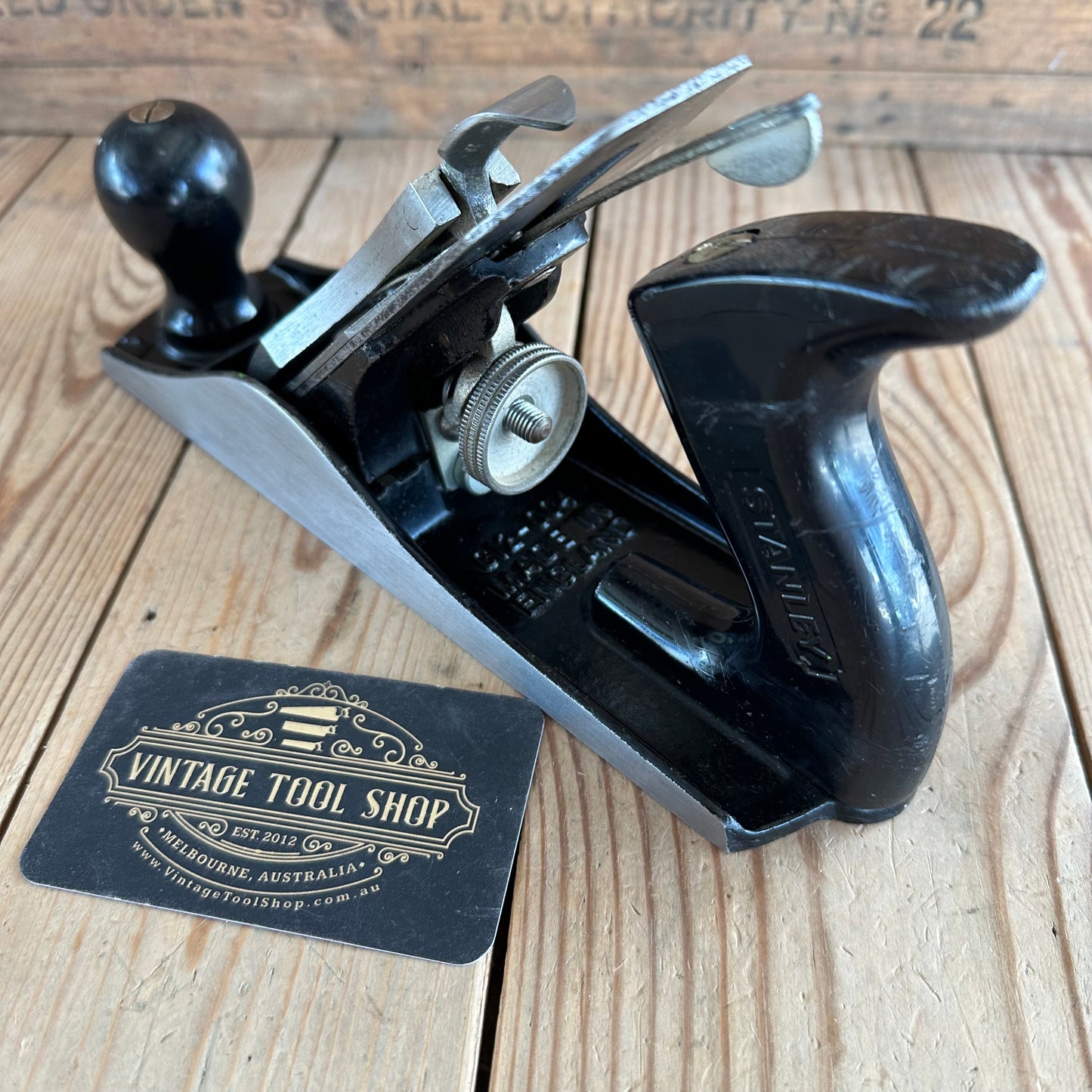 H1867 Vintage STANLEY England No.4 PLANE