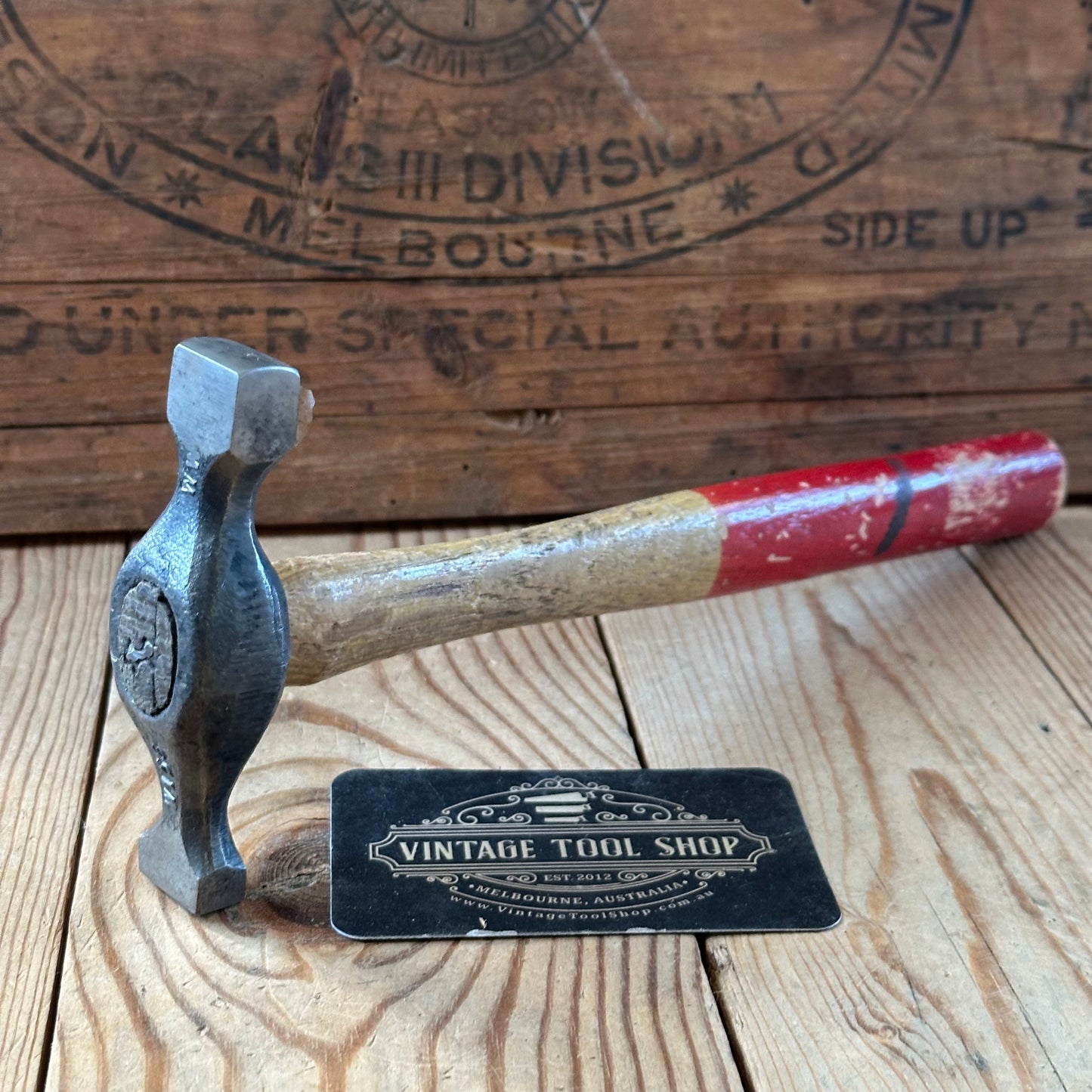 D1846 Vintage WHITEHOUSE England Jewellers Metalworking HAMMER