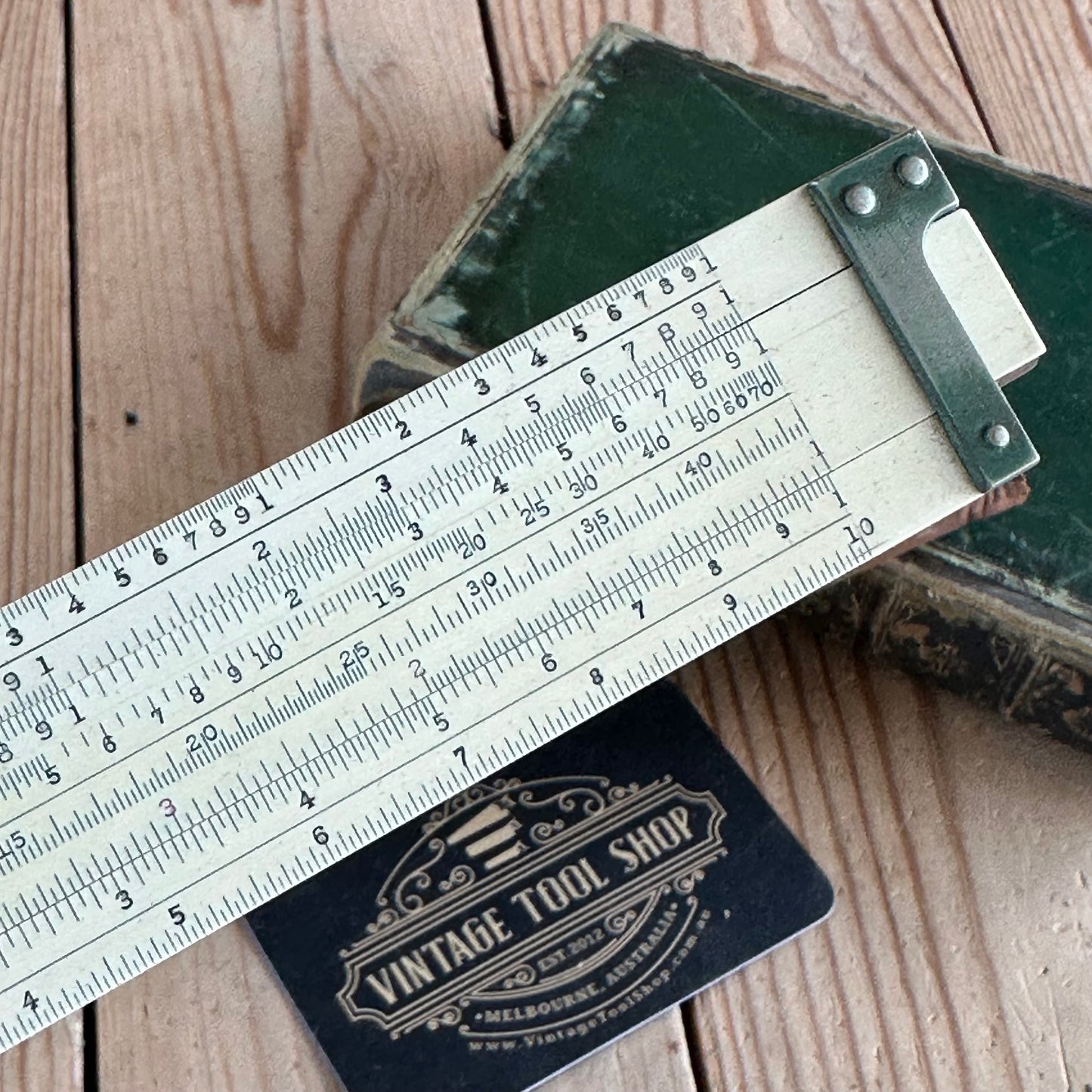 H1657 Vintage KEUFFEL & ESSER Co N.Y. 1915 SLIDE RULER