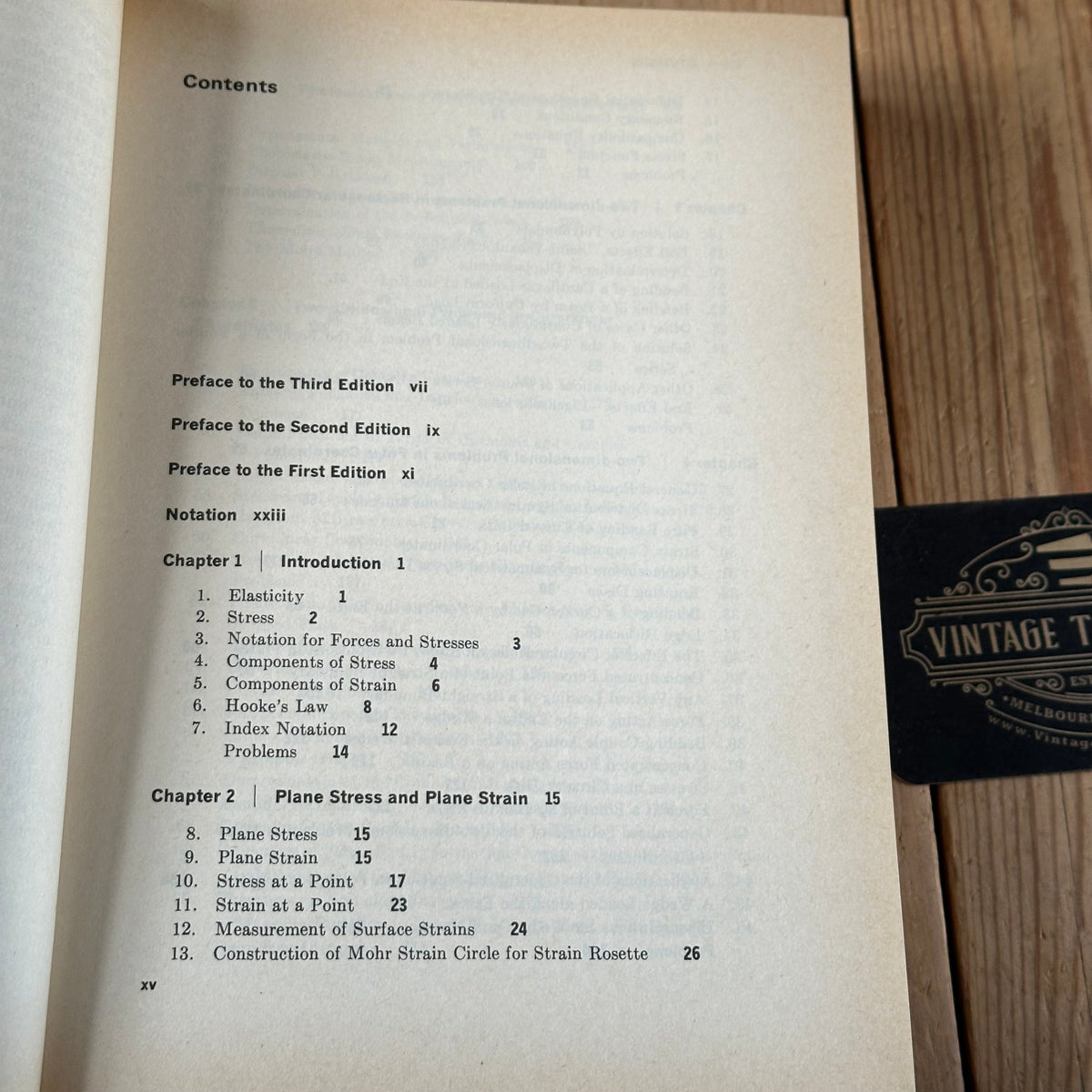N2004 Vintage 1970 BOOK THEORY of ELASTICITY 3rd edition by S.P.Timoshenko and J.N.Goodier