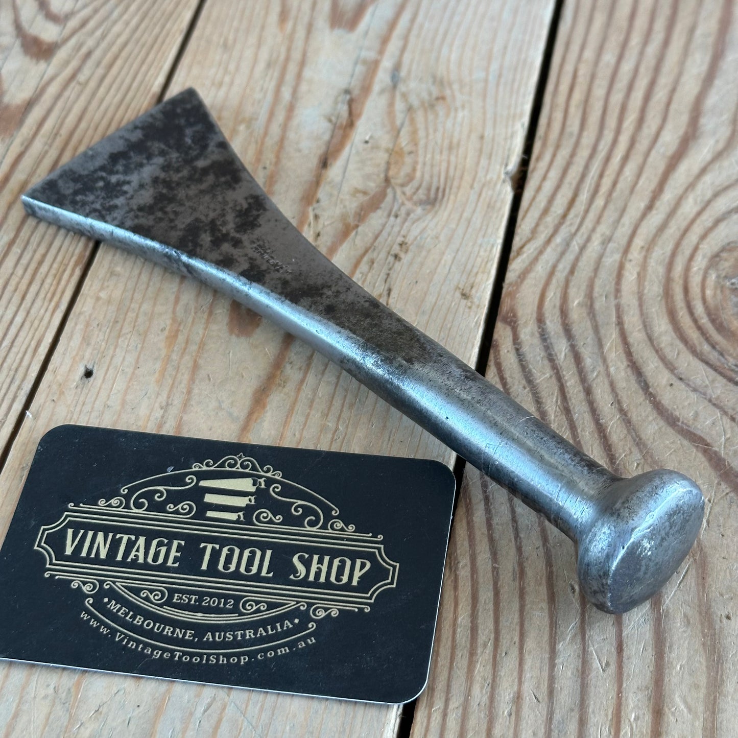 H2281 Vintage WARD & PAYNE CAULKING IRON shipwright tool