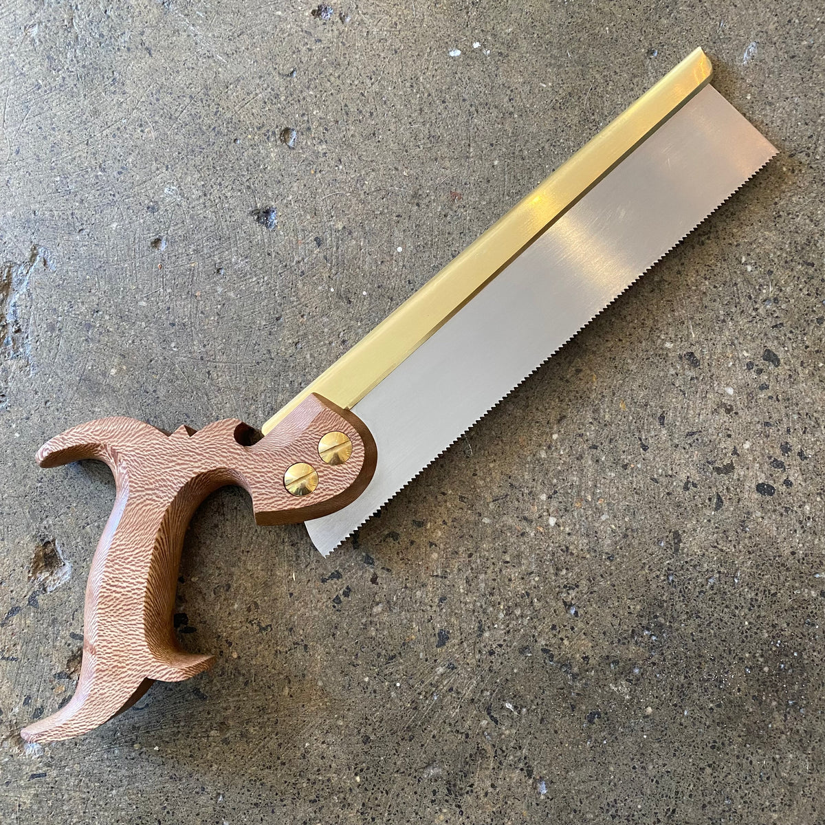 VHS14 HERITAGE SAWS Custom 10” CARLTON model 14ppi DOVETAIL SAW with LONDON PLANE Handle