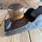 N626 Vintage cool & unique antique MAHOGANY stuffed INFILL PANEL plane