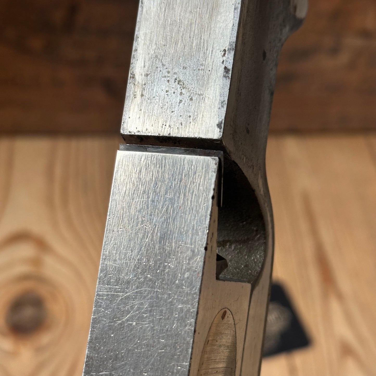 N1794 Vintage STANLEY England No.93 Rabbet REBATE Shoulder CHISEL PLANE