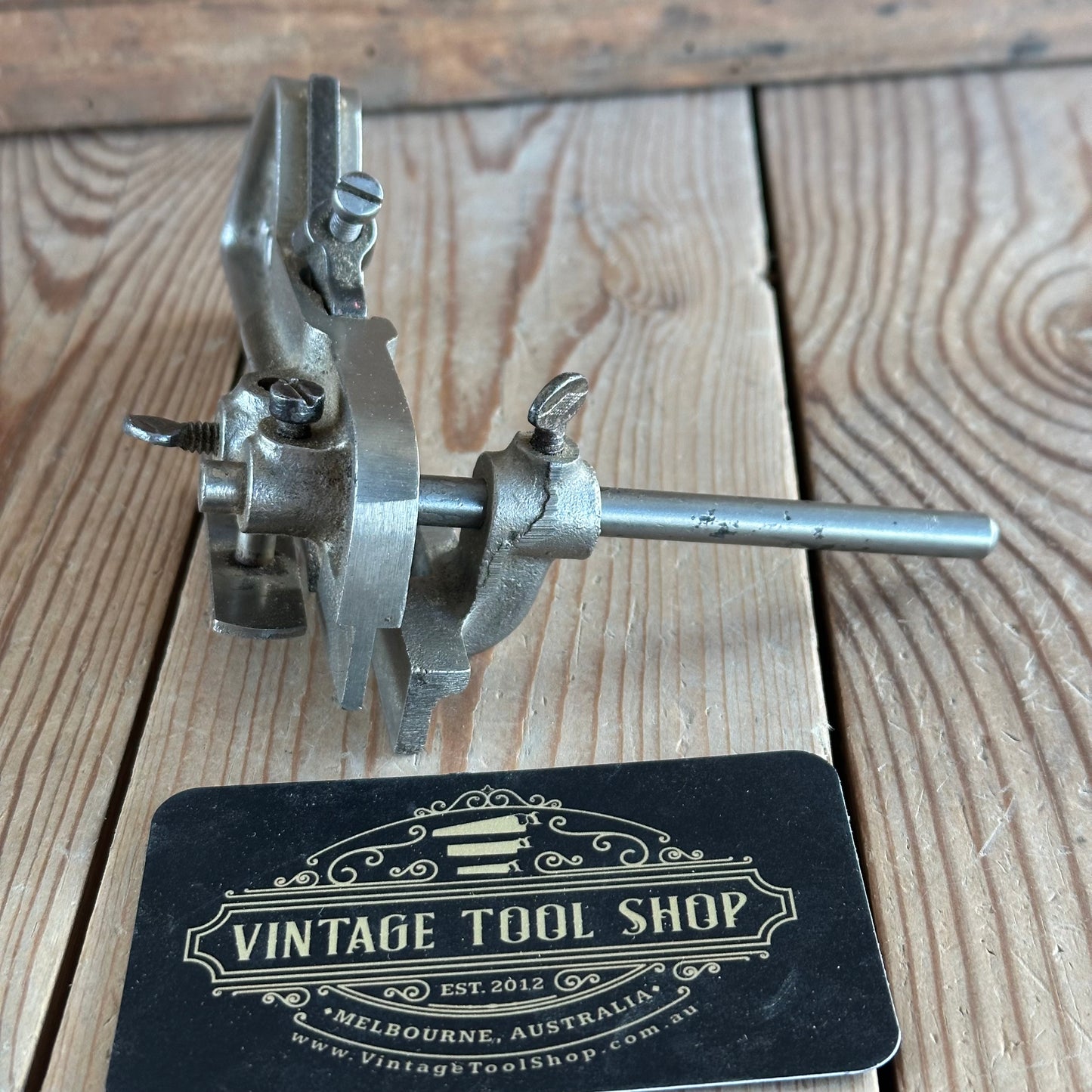 H2194 Vintage MARPLES England PLOUGH plane