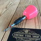 TR150 Repurposed BARBIE hot pink POOL BALL HEX TIP DRIVER by Tony Ralph