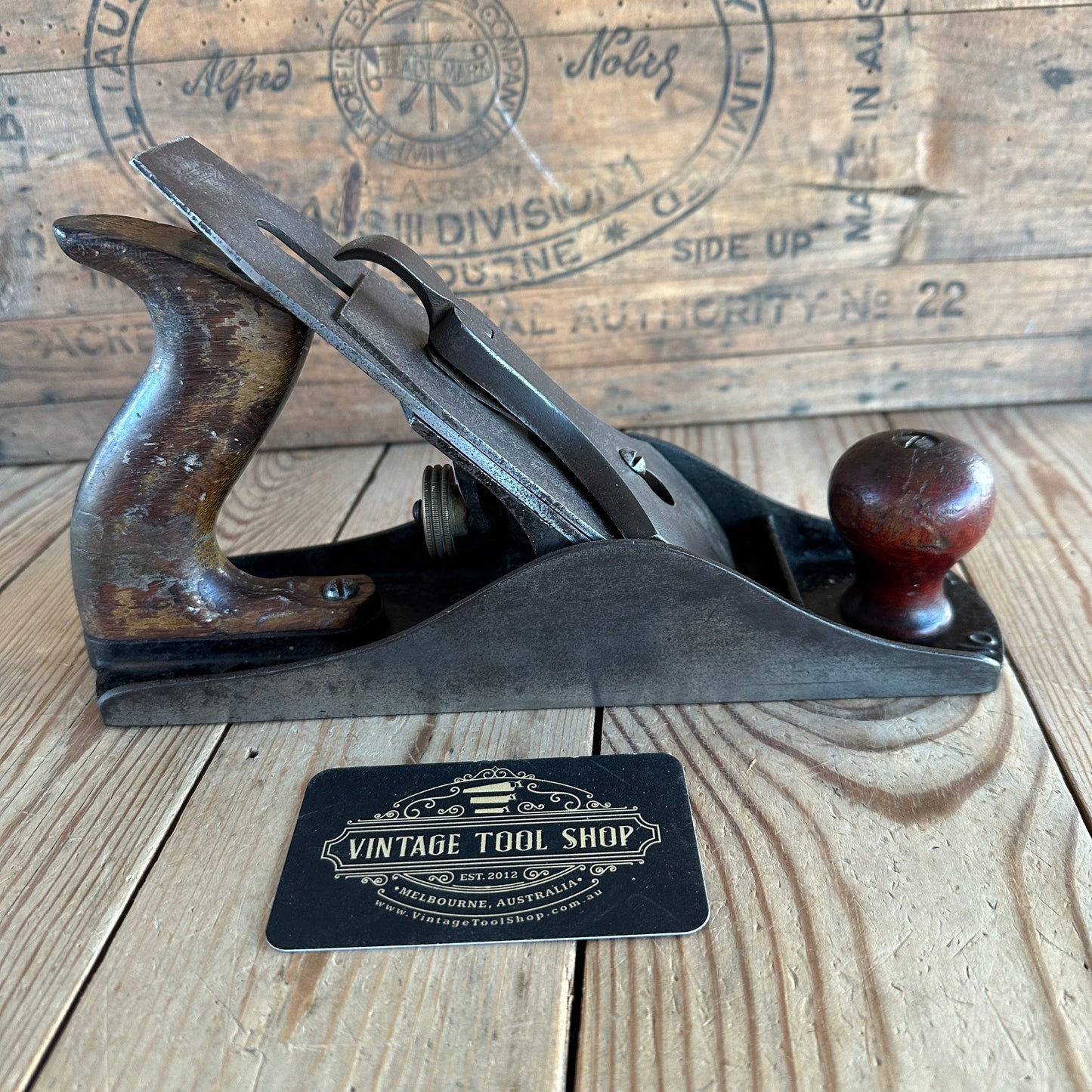 B96 Vintage STILETTO MILLERS FALLS USA No.4 1/2 PLANE