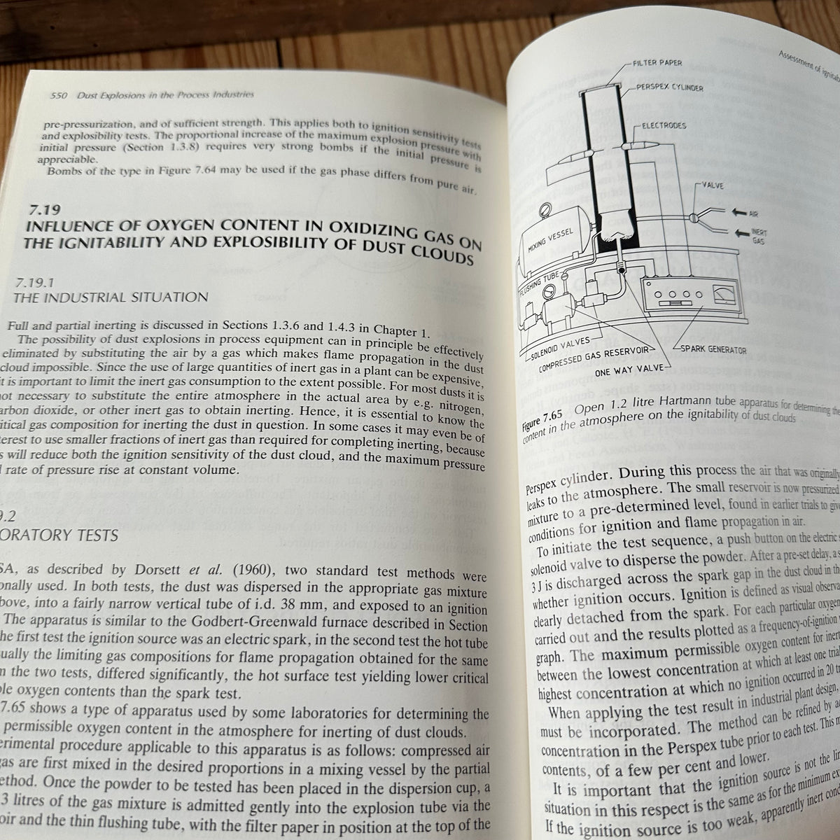 N2045 FASCINATING READING! Vintage BOOK DUST EXPLOSIONS in the PROCESS INDUSTRY 2nd edition by R.K.Eckhoff