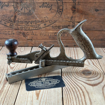 N1046 Antique STANLEY USA No.49 Tongue & Groove PLANE S casting