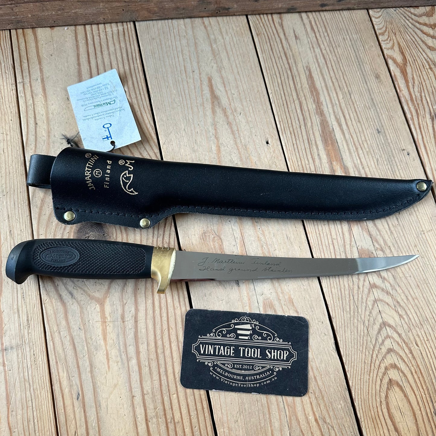 K38 Vintage Original Finnish MARTTIINI FINLAND Filleting KNIFE