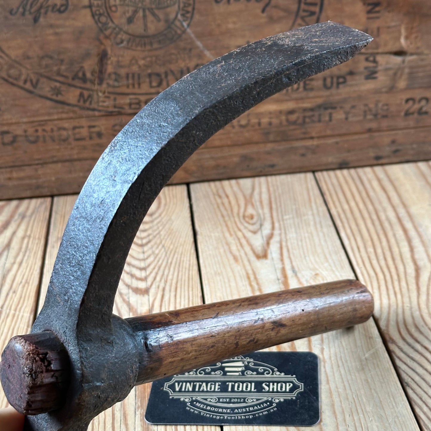 Y1742 Antique FRENCH YOKE MAKERS ADZE
