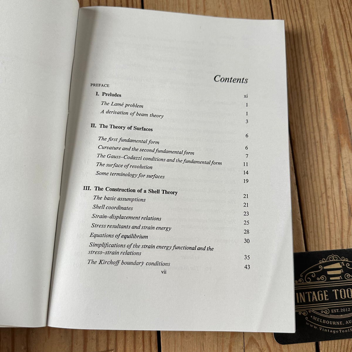 N2000 Vintage 1974 BOOK INTRODUCTION to the THEORY OF SHELLS by C.L.Dym