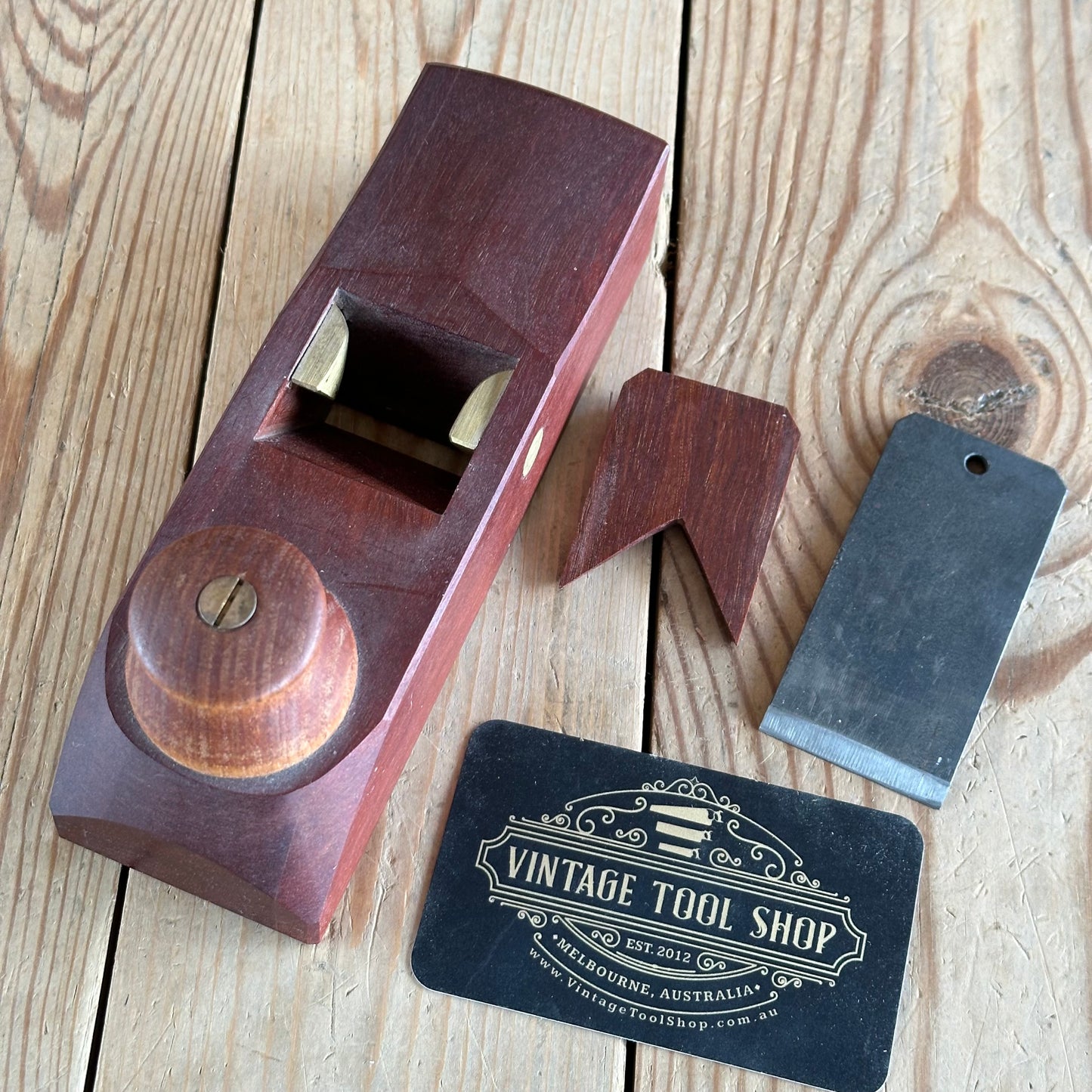 N1130 Contemporary Australian HNT GORDON Cooktown Ironwood AUSSIE  BLOCK PLANE