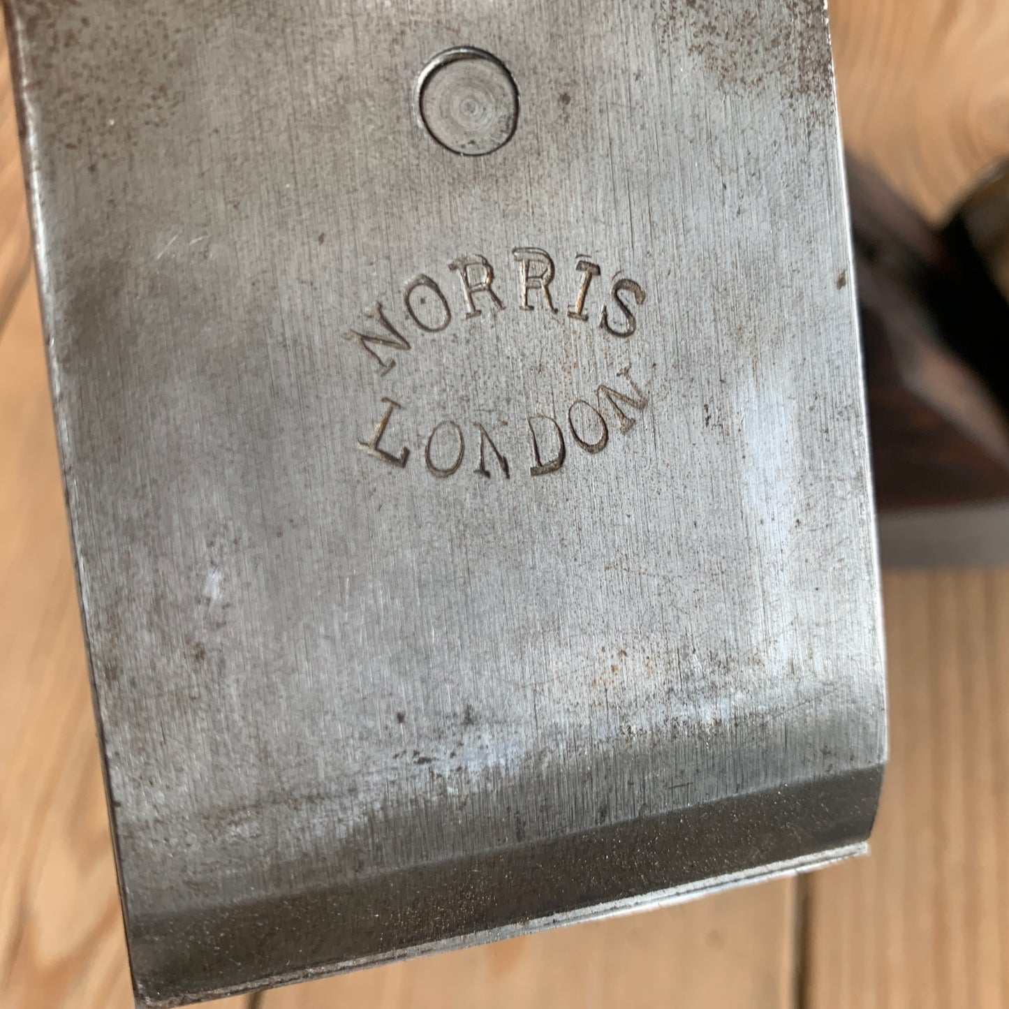 SOLD H550 Antique NORRIS London A5 Infill Smoothing PLANE IOB