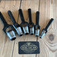 H1478 Vintage set of Italian 6 x LEATHER PUNCHES