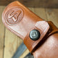 K60 Vintage Original German BOWIE KNIFE in leather sheath
