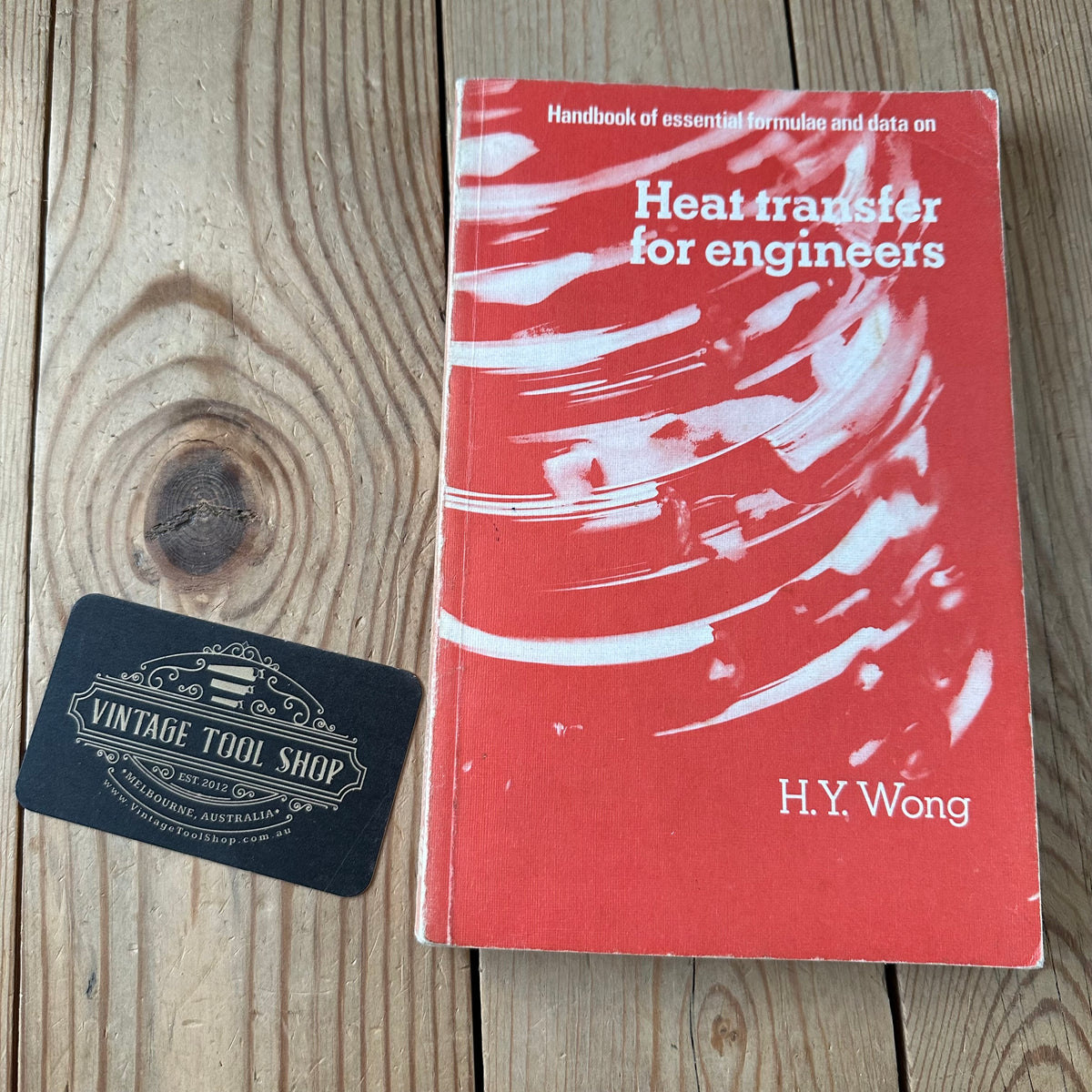 N2013 Vintage BOOK HEAT TRANSFER for ENGINEERS by H.Y.Wong