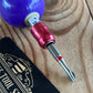 TR147 Repurposed round Purple No.4 POOL BALL HEX TIP DRIVER by Tony Ralph