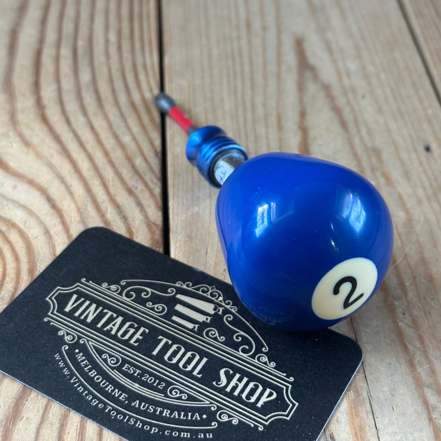 TR NEW! Repurposed POOL BALL HEX TIP DRIVER by Tony Ralph