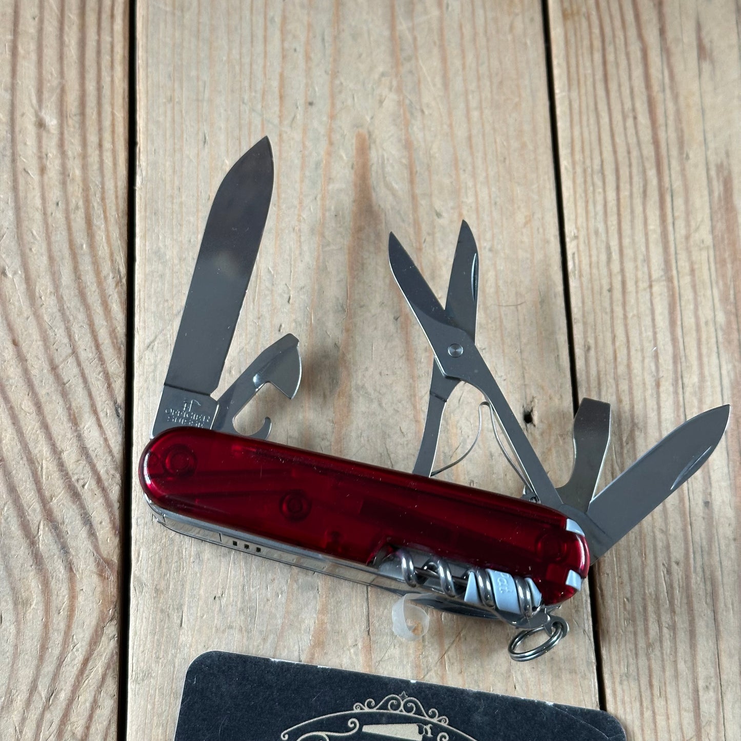 K64 ULTRA RARE! Vintage Collectable Victorinox SWISS FLAME SWISS ARMY KNIFE