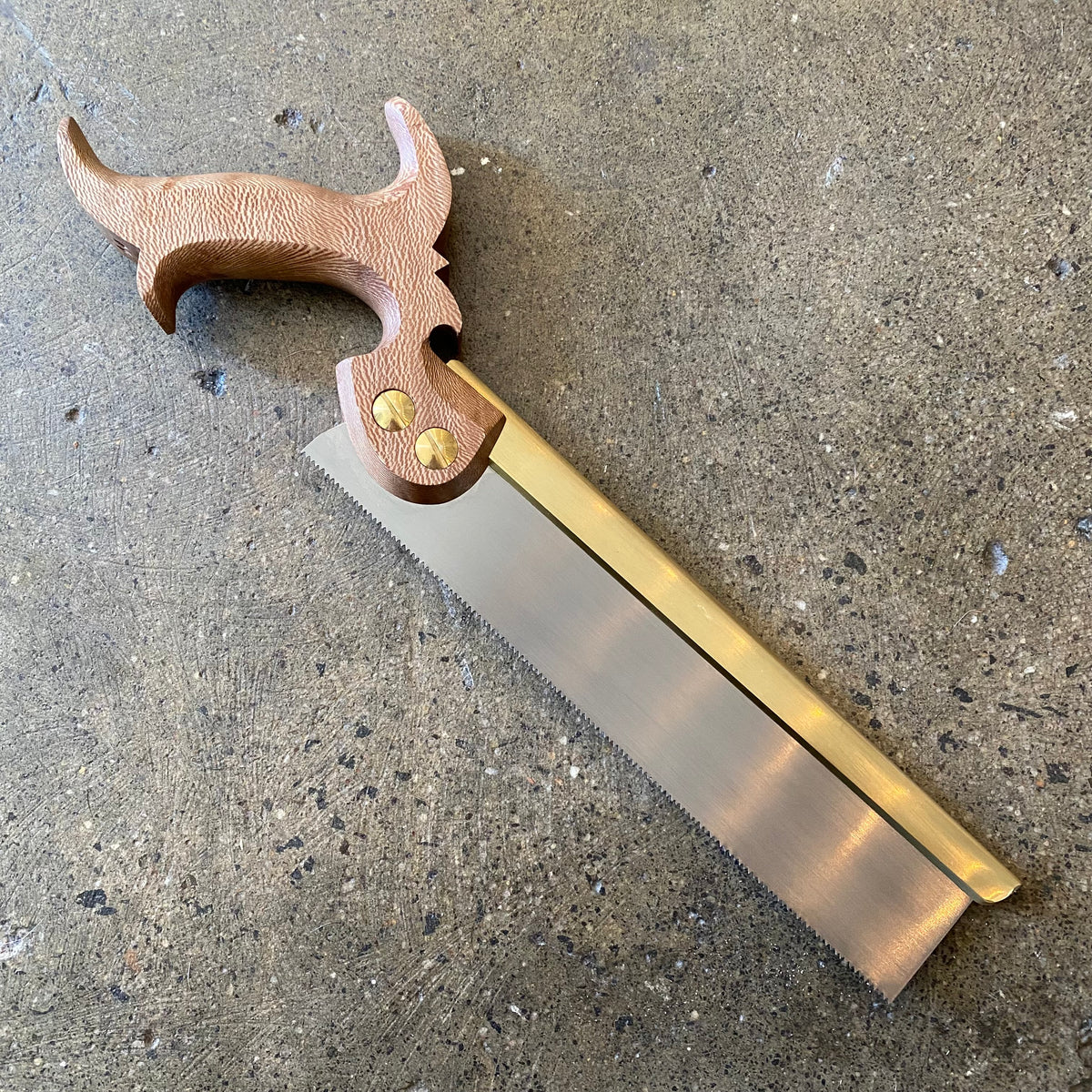 VHS14 HERITAGE SAWS Custom 10” CARLTON model 14ppi DOVETAIL SAW with LONDON PLANE Handle